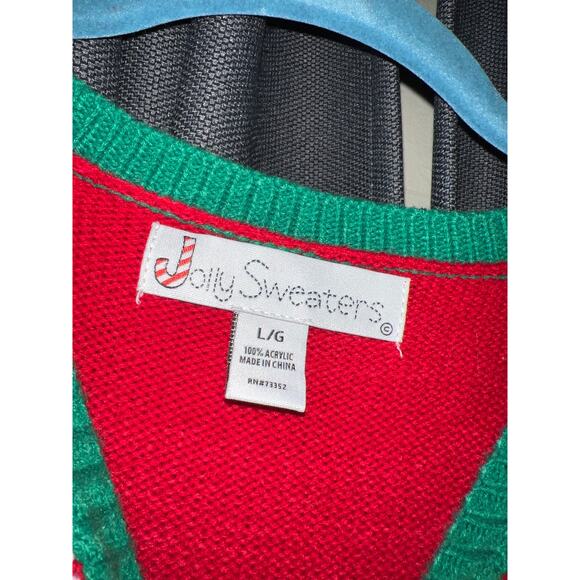 Ugly Christmas Sweater Xmas Size Large - Picture 2 of 3